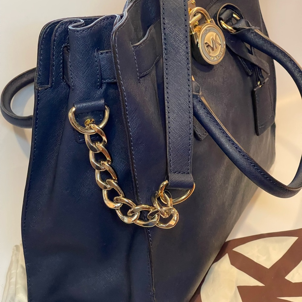 MICHAEL KORS HAMILTON BAG & WALLET SET - Picture 9 of 14